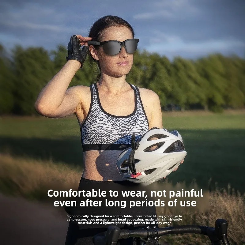 スマートオーディオサングラス Bluetoothハンズフリー - Smart Glasses Lens のレビューと価格