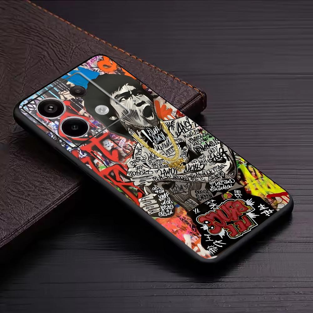 バンクシー グラフィティ アート スマホケース Redmi  - Xiaomi Redmi Note 13 のレビューと価格