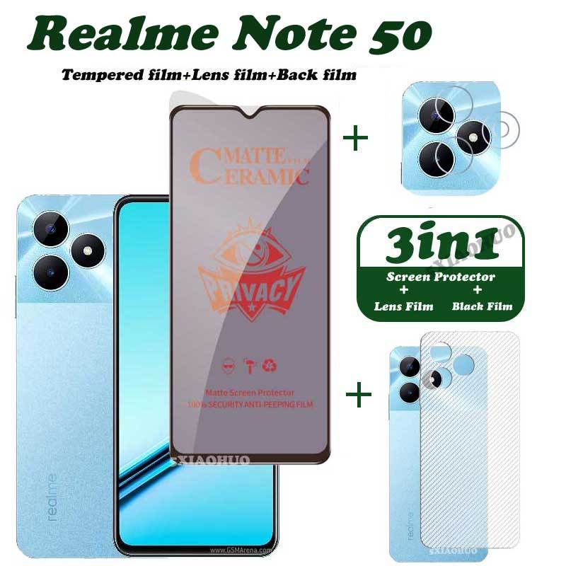 Realme Note 50用3in1アンチスパイプライバシ - Realme Note 50 のレビューと価格
