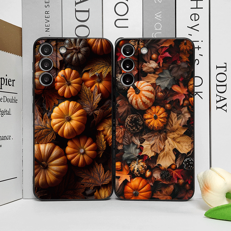 秋の紅葉とカボチャのハロウィン柄トレンドスマホケース Hua - Huawei Mate 60 のレビューと価格