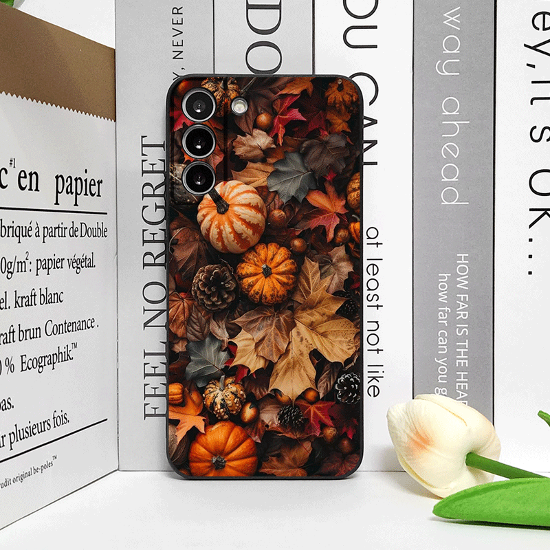 秋の紅葉とカボチャのハロウィン柄トレンドスマホケース Hua - Huawei Mate 60 のレビューと価格