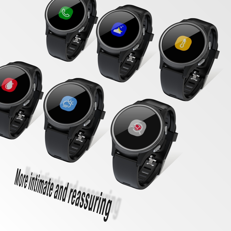新しい4G GPS落下検知SOSコール機能付き安全・健康対応 - Fall Detection Watch のレビューと価格